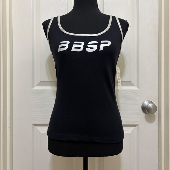 Bebe Sport Tops - Vintage Y2K Bebe Sport Athletic Tank Top S M L Black 2000s Active Gym USA Made